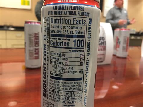 four loko nutrition label.